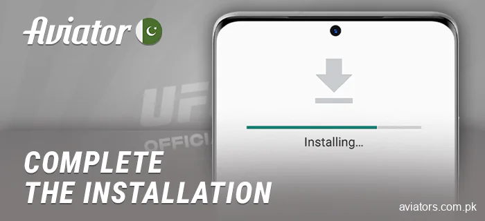 Install the Aviator app on your phone
