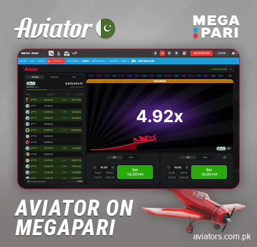 Play Aviator at Megapari Casino