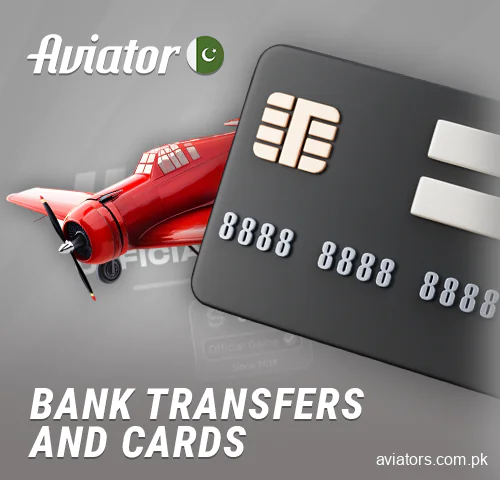 Bank payments for online aviator - deposit via card