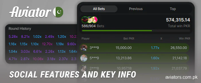Dashboards in Aviator - multipliers, stats and more