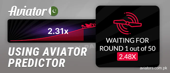 How to use the predictor for betting in Aviator