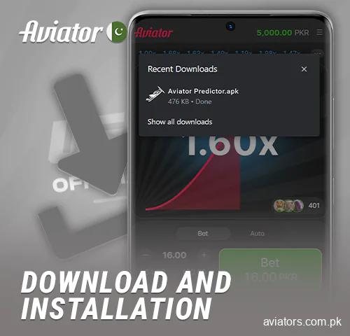 Predictor Aviator installation instructions - how to download