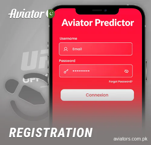 Create an account in the Aviator predictor