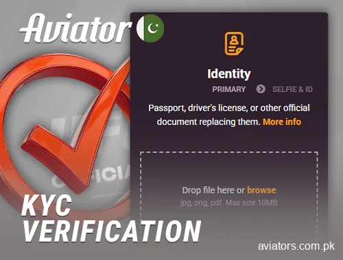 Verify your documents in Aviator Online