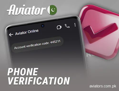 Confirming your casino profile via phone to play Aviator