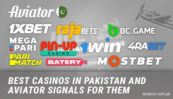 Pakistani casinos to play Aviator with Signals