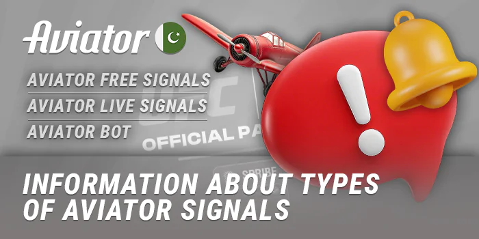 What types of signals are there for online Aviator