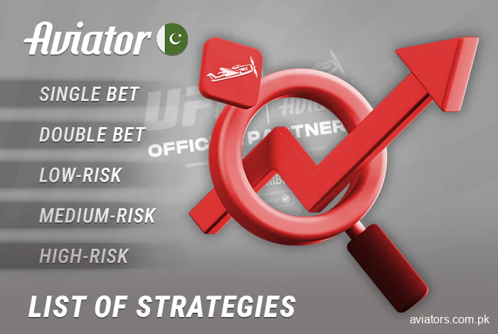 List of current Aviator strategies for players from Pakistan