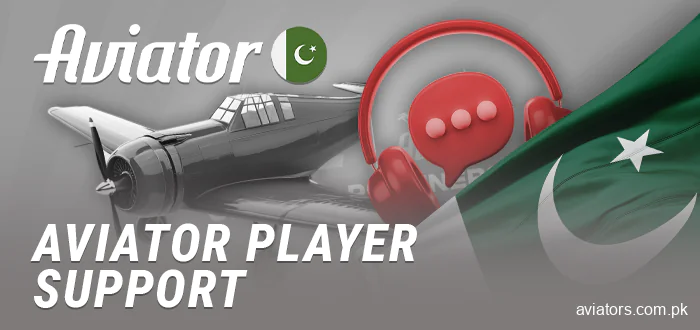 Support service for Aviator players from Pakistan - how to contact