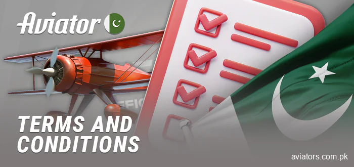 Read the Terms and Conditions in Aviator Pakistan